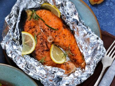Saumon en papillotes
